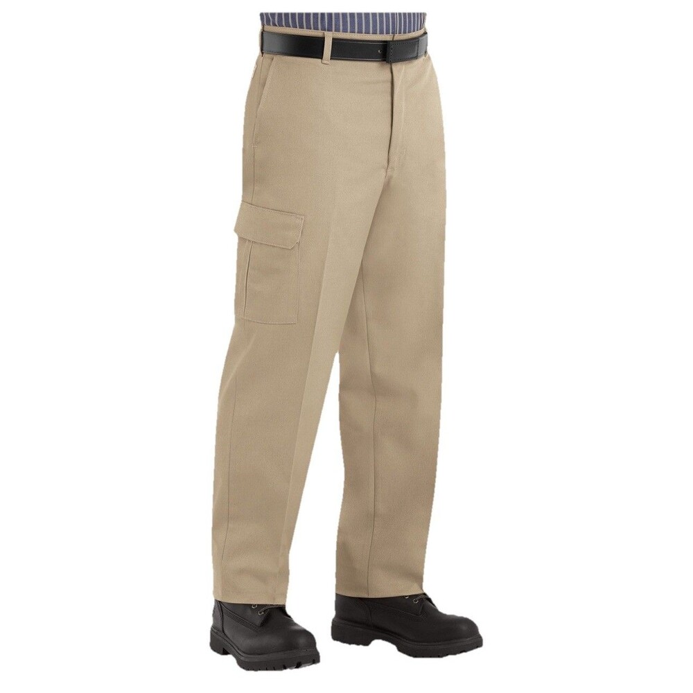 Red Kap Men’s Brand New Khaki Industrial Cargo Pants Size 36 X 30 Tags attached